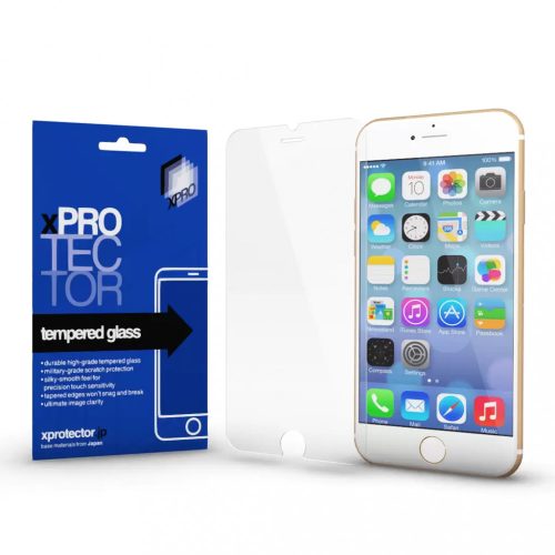 XPRO Tempered Glass 0.33mm kijelzővédő üveg / üvegfólia Apple iPhone 7 Plus / 8 Plus készülékhez