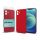XPRO Soft Touch szilikon tok Slim piros Samsung S22+ készülékhez